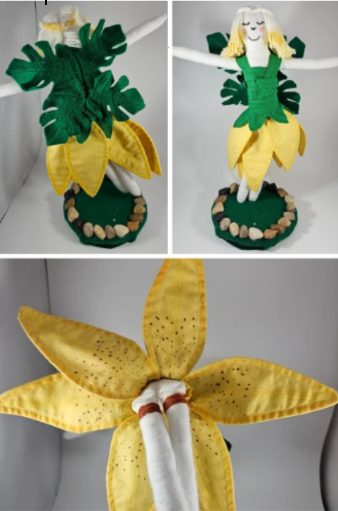 Yellow Lily Fairy of Petal Hollow dolls